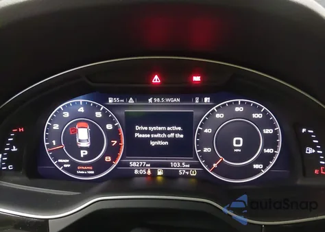 2018 Audi Q7 3.0T Premium z USA, uszkodzony, nr VIN WA1VAAF74JD019684